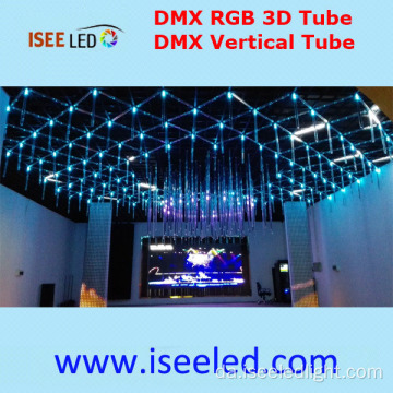 360 Degree Viewing Madrix 3D Led Tube RGB Farverig